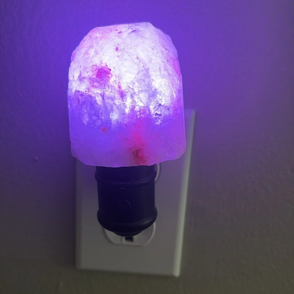 Pink Himalayan Salt set (Nightlight & lamp included)
